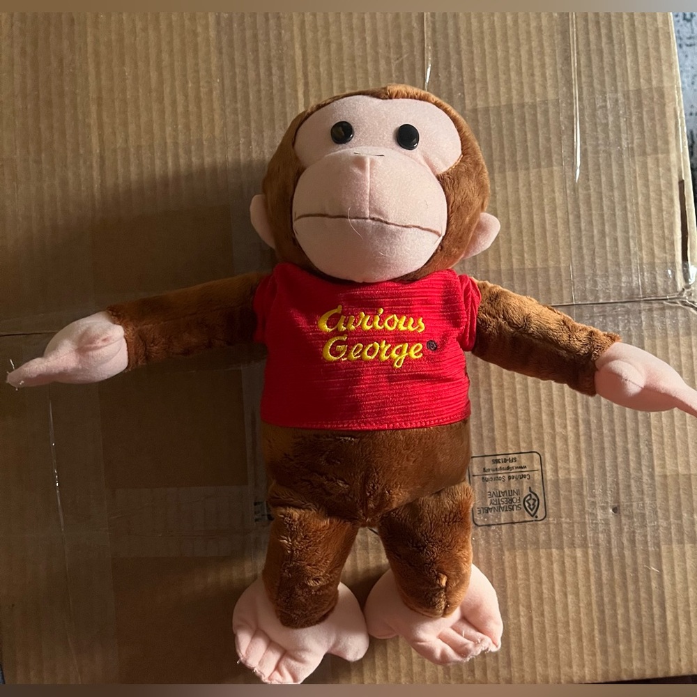 Plush Toy - Brown and Red